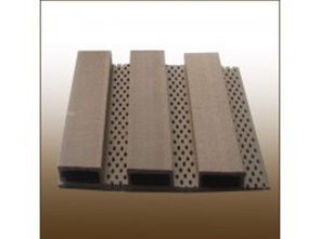 生態木建音環保生態木吸音板 高分子材料賦能建筑裝飾創新